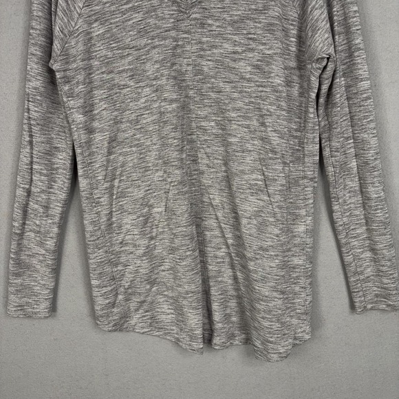 Athleta Nirvana Wear Two Ways Wrap Cardigan Womens Small Gray Open Front - Picture 9 of 13